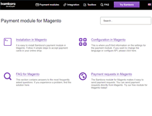 Tablet Screenshot of magento.dk